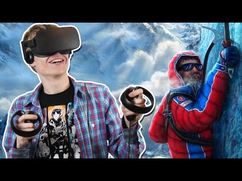 CLIMBING THE MOUNT EVEREST IN VIRTUAL REALITY | Everest VR (Oculus Touch Gameplay) - UCrJ6nAyzf6TXQHZegblxfmg