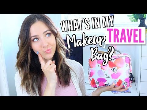 What's In My Travel Makeup Bag! + Travel Makeup Tips! - UCsWQWXOPongqZJM5D3B_oRQ