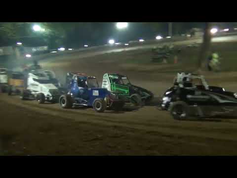 Shellhammer Dirt Track-125/4-Stroke Micro Sprint Feature-9/21/22 - dirt track racing video image