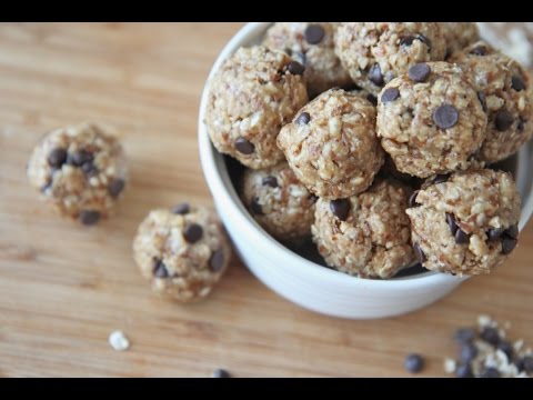 No-Bake Healthy Granola Energy Bites Recipe (Peanut Butter Chocolate) - UCubwl8dqXbXc-rYE8MOSUnQ