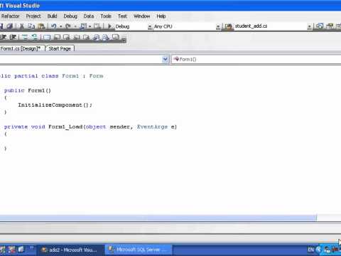 تعلم لغة برمجة سي شارب C# Learning in arabic الجزء 173
