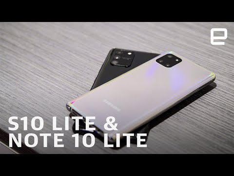Samsung Galaxy S10 Lite and Note 10 Lite hands-on at CES 2020 - UC-6OW5aJYBFM33zXQlBKPNA