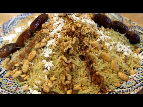 Moroccan Chicken Vermicelli (Seffa Medfouna) Recipe - CookingWithAlia - Episode 205 - UCB8yzUOYzM30kGjwc97_Fvw