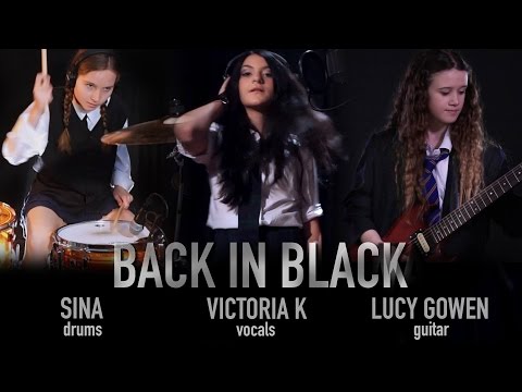 Back In Black (AC/DC); cover by Victoria K, Lucy Gowen, Sina - UCGn3-2LtsXHgtBIdl2Loozw