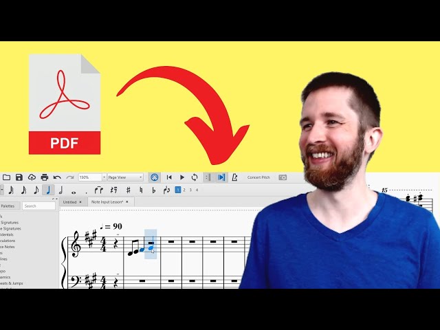 How to Create Beautiful Sheet Music PDFs