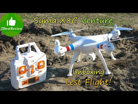 ✔ Syma X8c - Дешевый Квадрокоптер для Gopro! Распаковка. Banggood.com - UClNIy0huKTliO9scb3s6YhQ