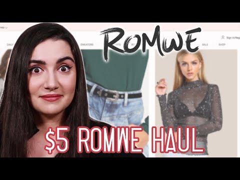 I Wore $5 Clothes From Romwe For A Week - UCbAwSkqJ1W_Eg7wr3cp5BUA