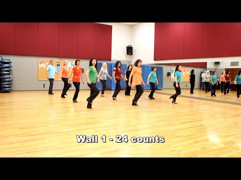 Nancy Mulligan - Line Dance (Dance & Teach in English & 中文)