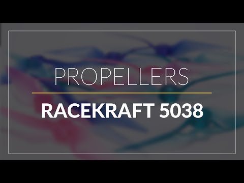 RaceKraft 5038 Bi-Blade // Propellers // GetFPV.com - UCEJ2RSz-buW41OrH4MhmXMQ