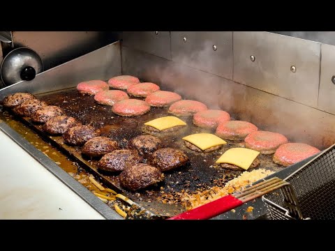 Cooking the ORIGINAL Juicy Lucy at Matt's Bar and Grill