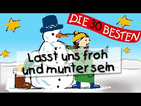 Lasst uns froh und munter sein - Die besten Weihnachts- und Winterlieder || Kinderlieder