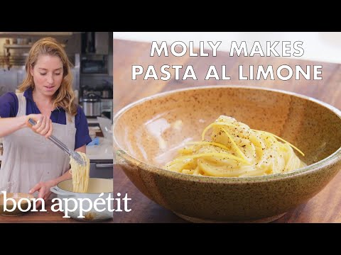 Molly Makes Pasta al Limone | From the Test Kitchen | Bon Appétit - UCbpMy0Fg74eXXkvxJrtEn3w