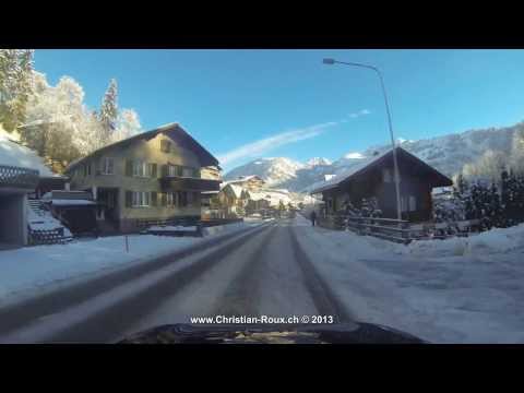 UHD/4K - Switzerland 260 (Camera on board): From Château d'Oex to Col du Jaun in Winter (Hero3) - UCEFTC4lgqM1ervTHCCUFQ2Q