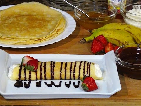 Receta Crepes dulces - Recetas de cocina, paso a paso, tutorial - UC5ONfXPjWgqElh0NZaRJ1tg