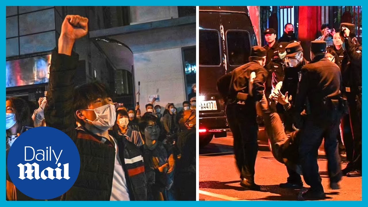 LIVE: China Covid lockdown protests escalate as protesters furious in Beijing, Shanghai and more