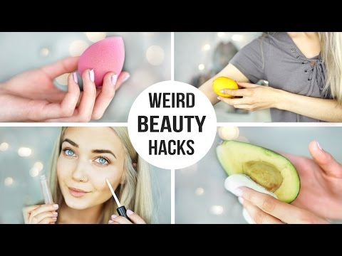 WEIRD BEAUTY HACKS EVERYONE NEEDS TO KNOW!!! - UCBKFH7bU2ebvO68FtuGjyyw