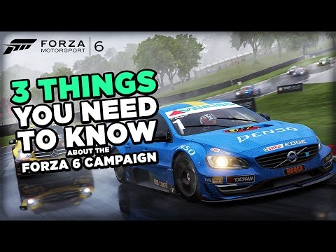 3 Things You Need to Know About the Forza 6 Campaign - UCbu2SsF-Or3Rsn3NxqODImw