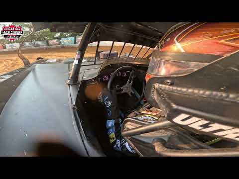 Lucas Oil Late Model Dirt Series | #76 - Brandon Overton - Hot Laps | Florence Speedway - dirt track racing video image