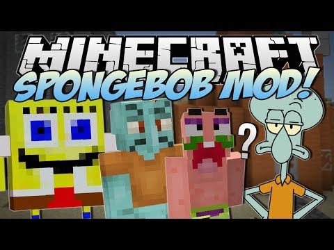 Minecraft | SPONGEBOB MOD! (I Saved Bikini Bottom!) | Mod Showcase - UCS5Oz6CHmeoF7vSad0qqXfw