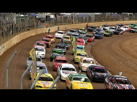 2021/22 National Junior Sedan Title (Night 2): Alexandra Speedway | 10th April 2022 - dirt track racing video image