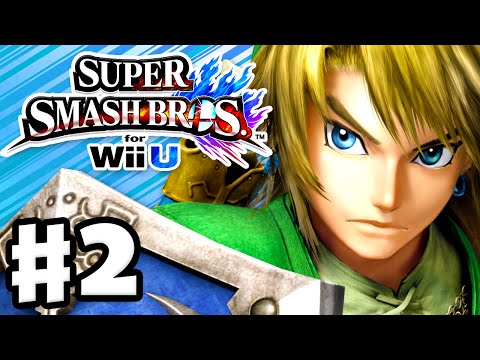 Super Smash Bros. Wii U - Gameplay Walkthrough Part 2 - Link! (Nintendo Wii U Gameplay) - UCzNhowpzT4AwyIW7Unk_B5Q