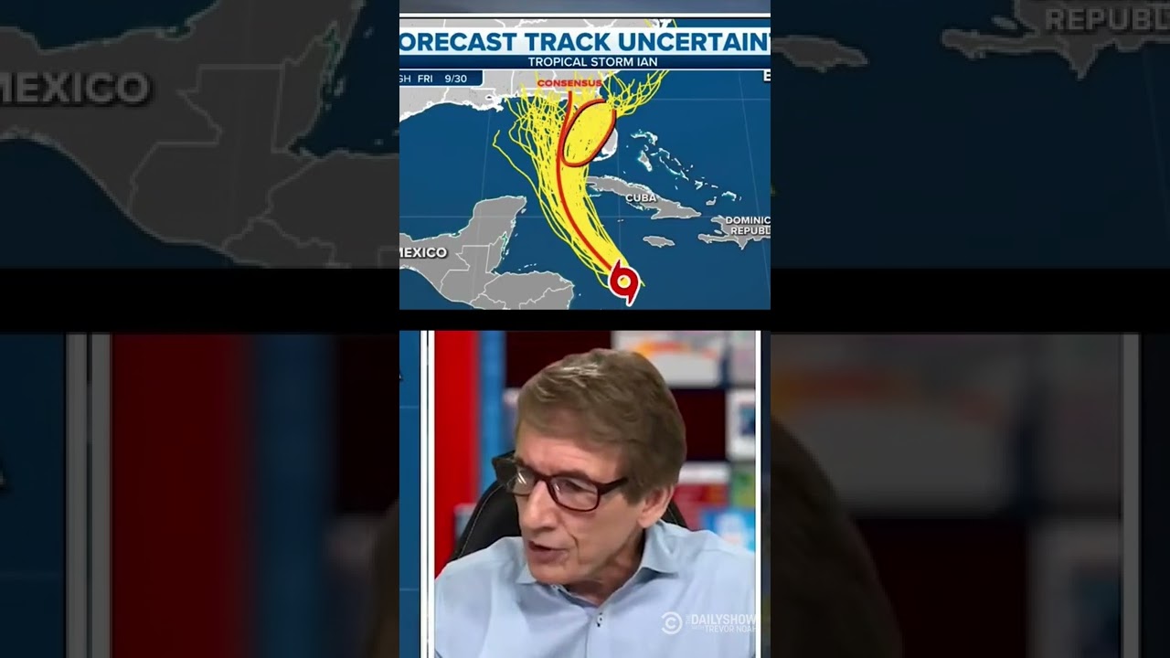 This hurricane season about to be nasty #dailyshow #comedy #yts #youtubeshorts