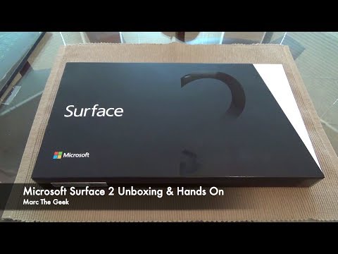 Microsoft Surface 2 Unboxing & Hands On - UCbFOdwZujd9QCqNwiGrc8nQ