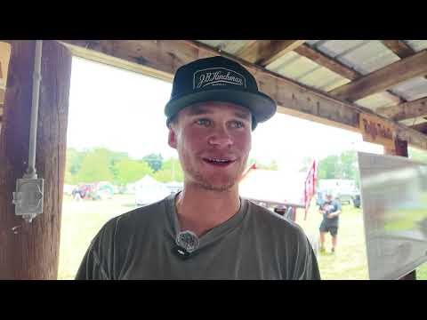 Jordan Thomas discusses running PA Speedweek in his new ride with car-owner John Trone - dirt track racing video image