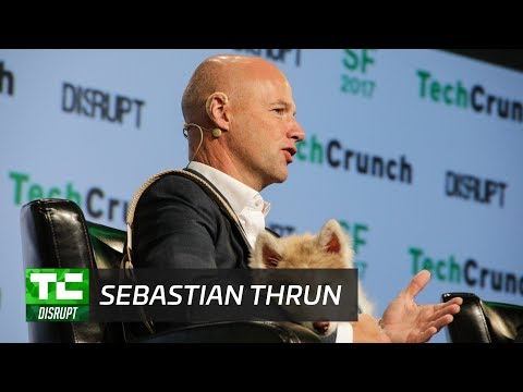 Sebastian Thrun and a Puppy Talk Education and Frontier Tech | Disrupt SF 2017 - UCCjyq_K1Xwfg8Lndy7lKMpA