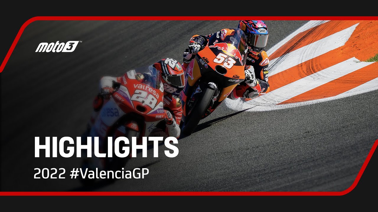 Moto3™ Race Highlights | 2022 #ValenciaGP