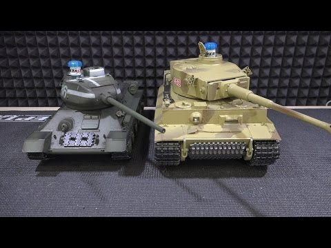 Переделка Тигра в инфракрасный бой ... Р/у танк Taigen German Tiger I KIT - UCvsV75oPdrYFH7fj-6Mk2wg