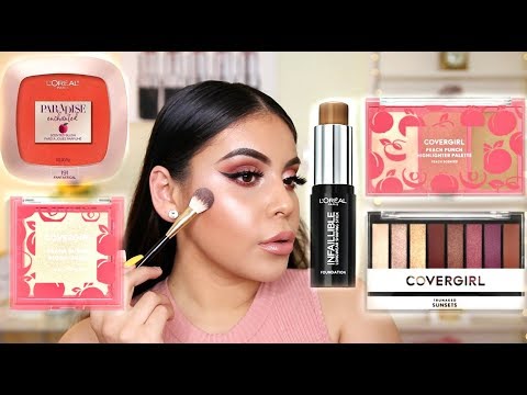 TESTING NEW DRUGSTORE MAKEUP: FIRST IMPRESSIONS 2018 | JuicyJas - UCqTR5f7YkGro3cPv23SqcqQ