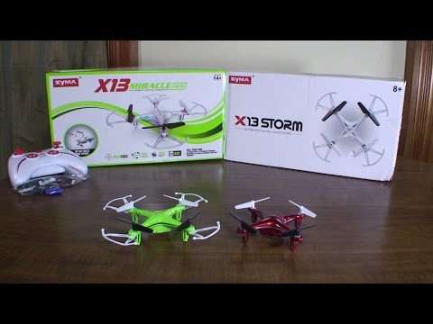 Syma - X13 Storm/Miracle - Review and Flight - UCe7miXM-dRJs9nqaJ_7-Qww