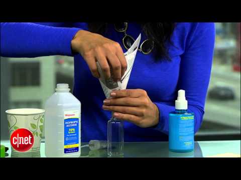 CNET How To - Make your own screen-cleaning spray - UCOmcA3f_RrH6b9NmcNa4tdg