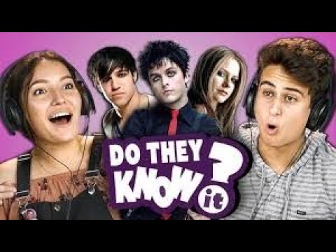 DO TEENS KNOW 2000s POP PUNK MUSIC? #3 (REACT: Do They Know It?) - UCHEf6T_gVq4tlW5i91ESiWg