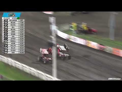 Knoxville Raceway 410 Highlights // May 18, 2024 - dirt track racing video image