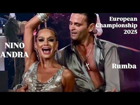 Nino Langella - Andra Vaidilaite | European Championship 2025 | Rumba | Professional Latin