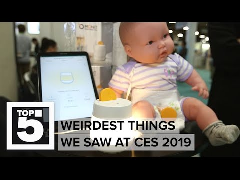 Top 5 weirdest things from CES 2019 (CNET Top 5) - UCOmcA3f_RrH6b9NmcNa4tdg