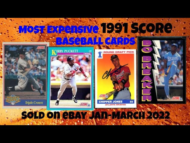 Are Score 91 Baseball Cards Worth Anything?