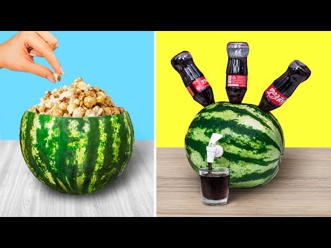 10 Amazing Watermelon Ideas And Pranks / Watermelon Challenge - UCWwqHwqLSrdWMgp5DZG5Dzg