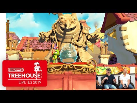 Yooka-Laylee and the Impossible Lair Gameplay - Nintendo Treehouse: Live | E3 2019 - UCGIY_O-8vW4rfX98KlMkvRg
