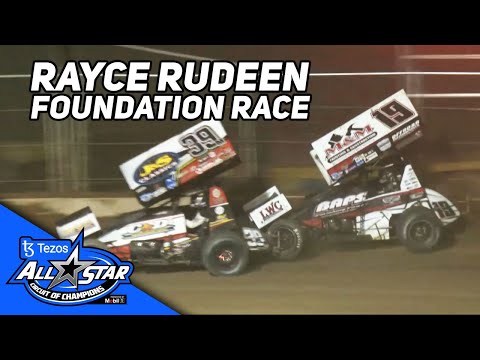 Rayce Rudeen Foundation Race | Tezos All Star Sprints at Plymouth Dirt Track - dirt track racing video image