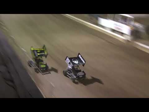 6.8.16 Lucas Oil POWRi Outlaw Micro Sprint League at Bellecalir Speedway - dirt track racing video image
