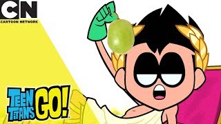 Teen Titans Go! | Sour Grapes - Sing Along | Cartoon Network