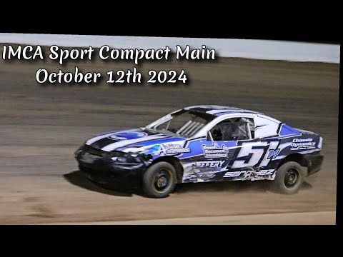 IMCA Sport Compact Main At Central Arizona Raceway 10-12-24 - dirt track racing video image