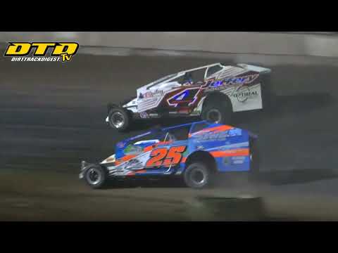 Ransomville Speedway | DIRTcar 358 Modified Feature Highlights | 6/30/23 - dirt track racing video image