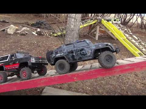 Backyard Trail Park - Two Guys Playing with RC 4x4 Trucks - Vaterra & Traxxas - UCZS4lGPG6JJs1NdtiHXsABw