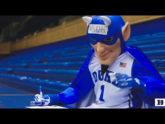 The Duke Basketball Mascot is a Blue DevilMust Have Keywords