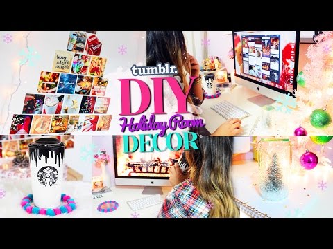 DIY TUMBLR Holiday Room Decor ❄ Get Inspired for Christmas! - UC6gqv2Naj9JiowZgHfPstmg