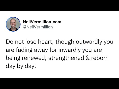 You Are Being Renewed - Daily Prophetic Word